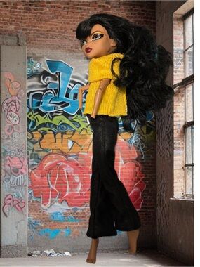 Nwots Black Wide-Leg Doll Pants & Top - Sleek Streetwear Style see photos